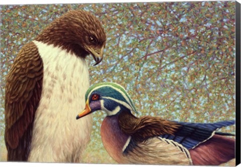 Framed Odd Couple Print