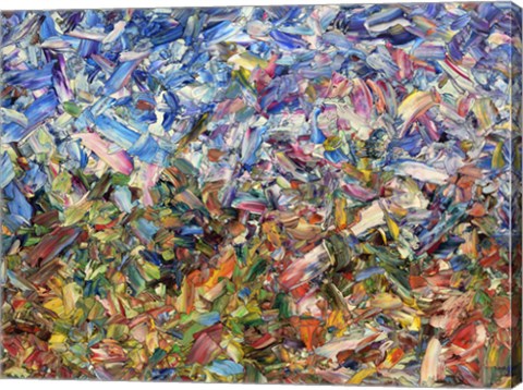 Framed Fragmented Garden 9K Print