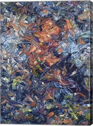 Framed Fragmented Man Print