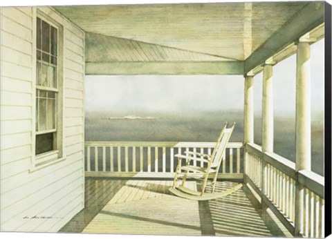 Framed White Caps 2000 Print