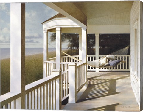 Framed Porch Swing 2 Print