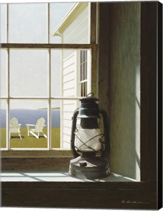 Framed Window&#39;s Edge Print