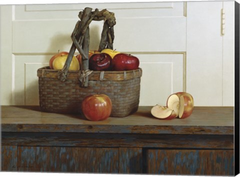 Framed Still Life With Apples Print