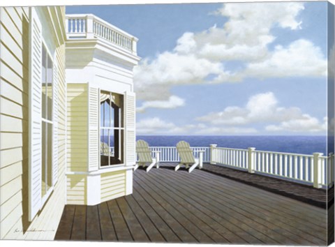 Framed Porch View 2 Print