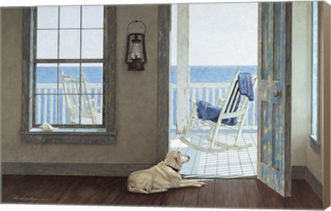 Framed Rocking Chair Print