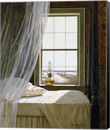 Framed View From A Room Print