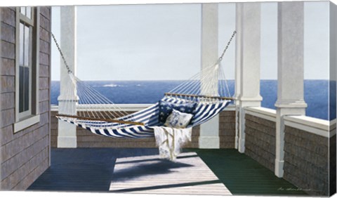 Framed Striped Hammock Print