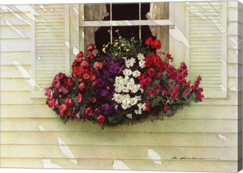 Framed Flowerbox Print