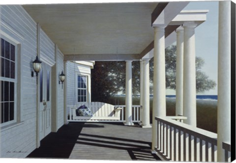 Framed Porch Swing Print