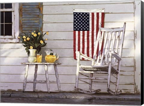 Framed Fourth Of July Print