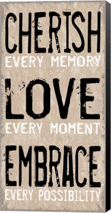 Framed Cherish Love Embrace 1 Print