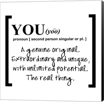 Framed You 2 Print