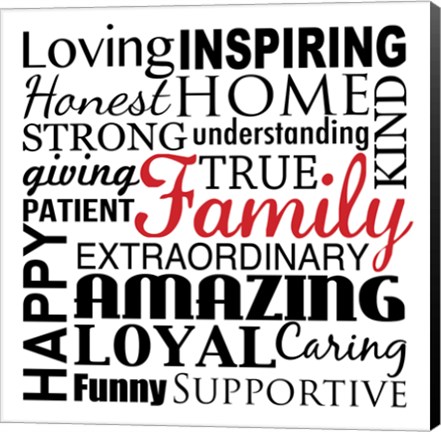 Framed Loving Inspiring 1 Print