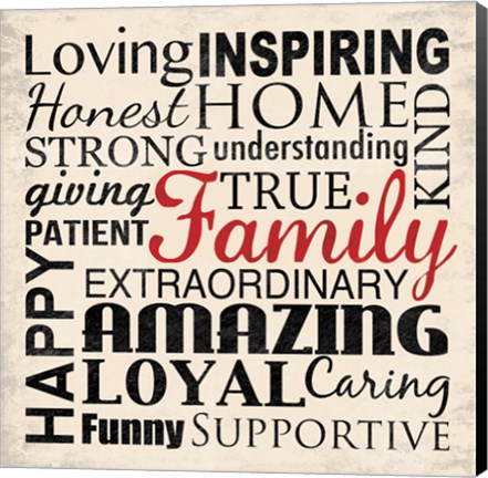 Framed Loving Inspiring 3 Print
