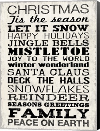 Framed Christmas 3 Print