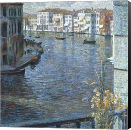 Framed Canal Grande in Venice Print