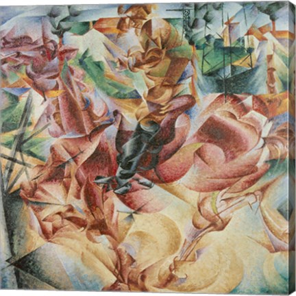 Framed Elasticity, 1911 Print