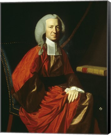 Framed Portrait of Judge Martin Howard, 1767 Print