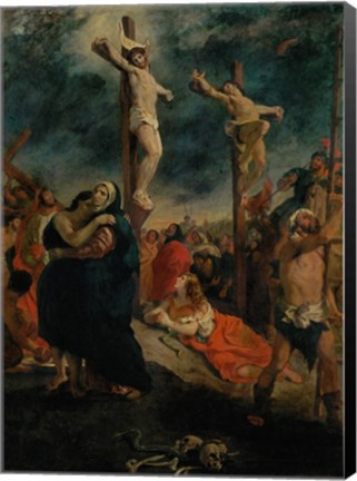 Framed Crucifixion, 1835 Print