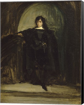 Framed Portrait of the Artist as Hamlet Print