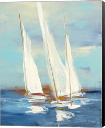 Framed Summer Regatta III Print