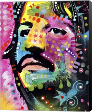 Framed Ringo Starr Print