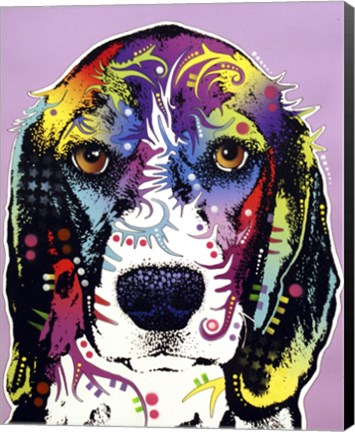 Framed 4 Beagle Print