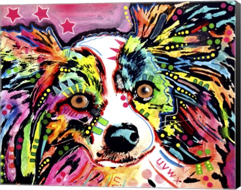 Framed Papillon 9149 Print