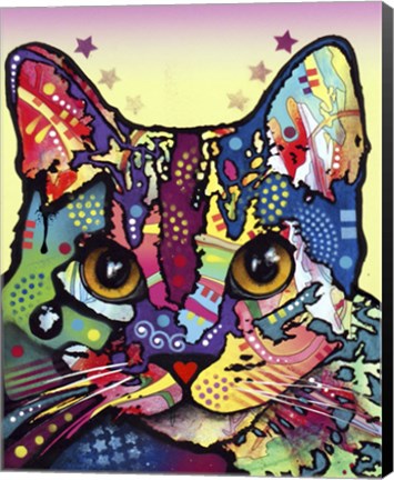 Framed Maya Cat Print