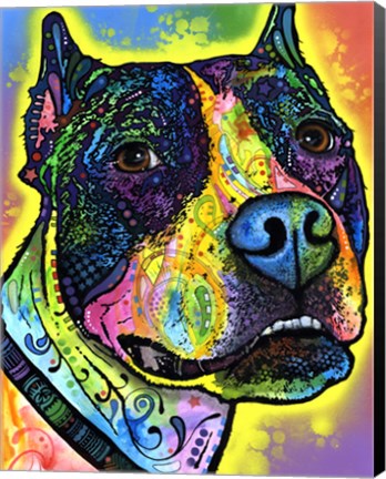 Framed Justice Print