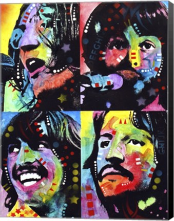 Framed Beatles Print