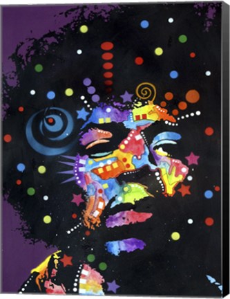 Framed Jimi Print