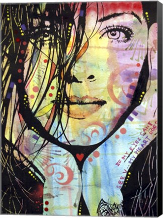 Framed My Eyes Cant See U Print