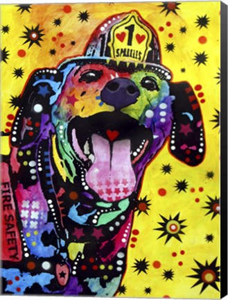 Framed Sparkles Print