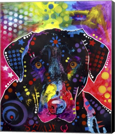 Framed Labrador Print