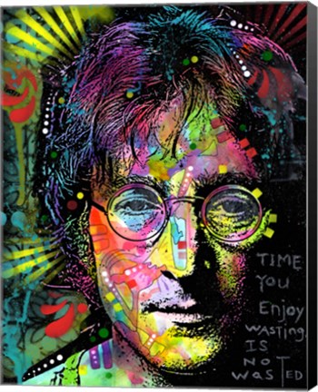 Framed Lennon Front Print