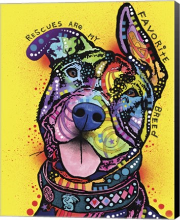 Framed My Favorite Breed Print