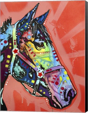 Framed WC Horse 3 Print