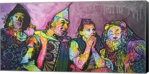 Framed Wizard Of Oz Print