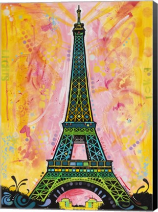 Framed Eiffel ALI Print