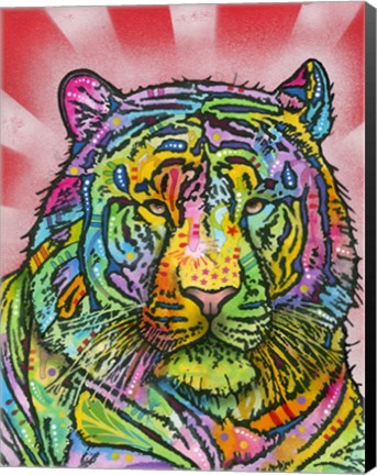 Framed Tiger Print