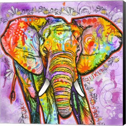 Framed Elephant Print