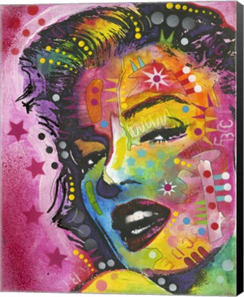 Framed Marilyn 017 Print