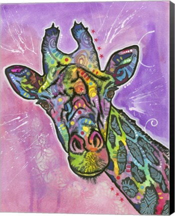 Framed Giraffe Print