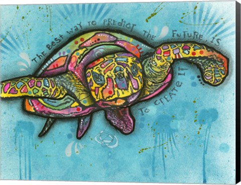 Framed Turtle Print