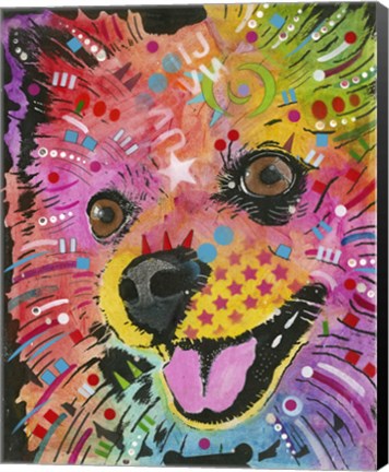 Framed Doggie Smiles Print