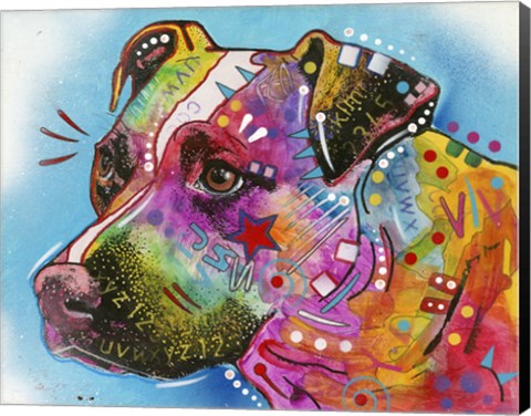 Framed Eye See You Dog Print