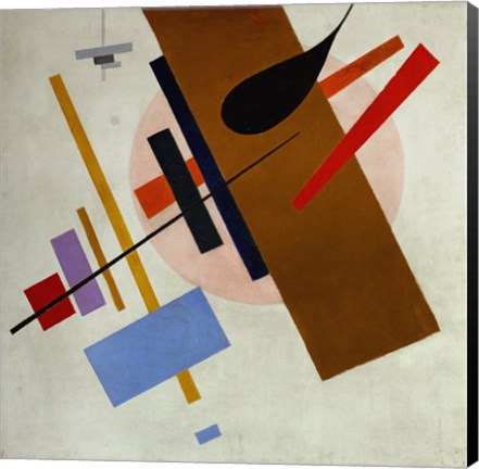 Framed Suprematism, c 1917 Print