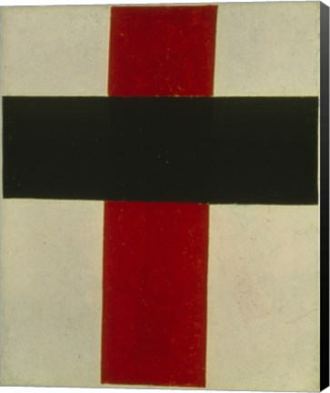 Framed Suprematist Painting, 1920 Print