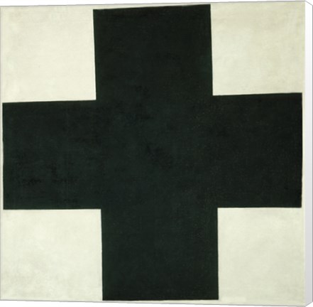 Framed Black Cross, c. 1923 Print